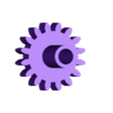 16_Tooth_Gear.stl Rubber Band Clock
