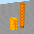 threadNutPreview.png Free STL file Oldie Wrench・3D print model to download