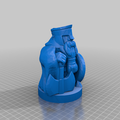 TowerDwarf.png Free STL file The Next Dice Dwarf - easy to print dice tower, no support needed・3D printable model to download
