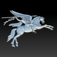 013.jpg Pegasus-Krieger-Relief 2.5D