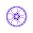 Rim#25.stl 1:64 Scale Wheel Rims - Rim#25