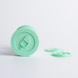 stampy_04.jpg Free STL file Stampy - Set of stamps・3D printer design to download