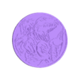 MegaZord Coin.stl Mighty Morphin Power Rangers Mega Zord Coin