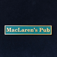 MacLarenFelt.png MacLaren's Pub Logo