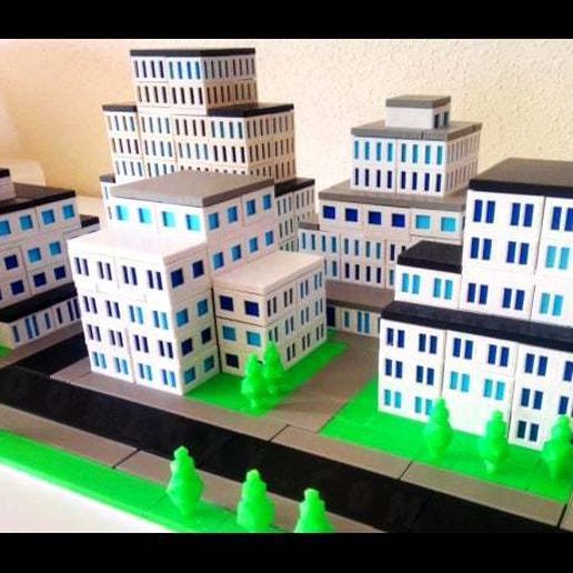 DOBLOXY™ - Innovative blocks for children and adults. No restrictions, no unnecessary instructions. 3D model