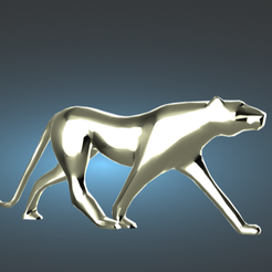 пантера.png STL file Panther・3D print design to download, JulBry
