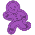 Screen-Shot-2022-10-14-at-11.54.05-PM.png Running Gingerbread Man Freshie Mold - 3D MODEL MOLDING FOR MAKING SILICONE MOULD