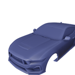 1.png Fichier STL Ford Mustang 2024・Modèle à télécharger et à imprimer en 3D