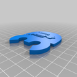 3DDSHkompletV1.png 3D LOGO Multipart keychain 3D DRUCK & SUPPORT