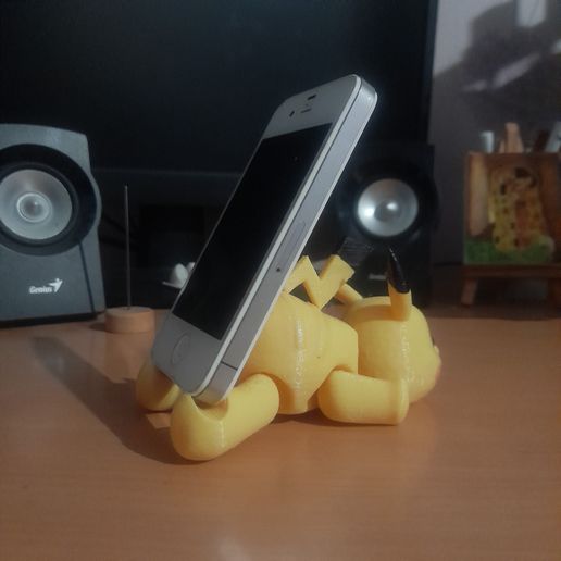 Flexi-Pikachu-Phone-holder-4.jpg Flexi Pikachu Phone holder
