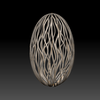 03.png Easter ornament 02 - FDM, Resin, dual material variant included
