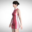Girls-Surf-Unitard_11.png Chicas Surf Unitard | Marvelous / Clo3d / obj / fbx
