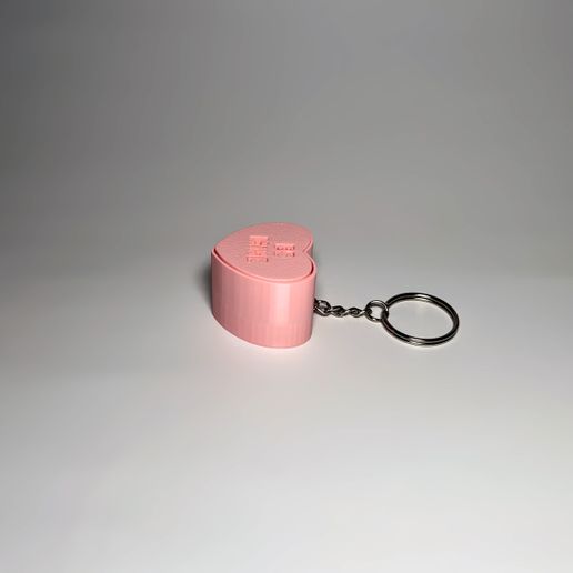 💜 Conversation Heart Clicker / Valentine Heart Keychain / Fidget - No ...