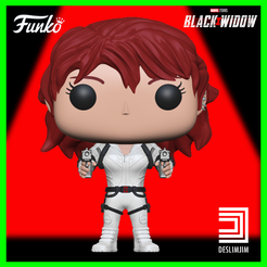 Viuva-1.png Archivo 3D VIUVA NEGRA BLACK WIDOW - MARVEL AVENGERS FUNKO POP・Design para impresora 3D para descargar