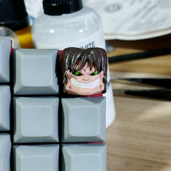 Titan Eren - Keycap 3D for mechanical keyboard - Attack on Titan - Shingeki no Kyojin
