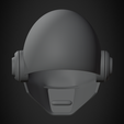 DaftPunk2BackBase.png Daft Punk Thomas Bangalter Silver Helmet