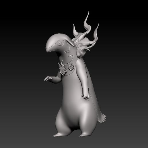 ZBrush-Document1.jpg pokemon hisui typhlosion