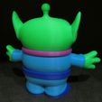 Alien-4.jpg STL file Alien (Easy print and Easy Assembly)・3D printable model to download