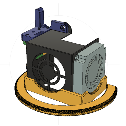 REMIX of Ender Cob LED ring Light - 3D model önizlemesi