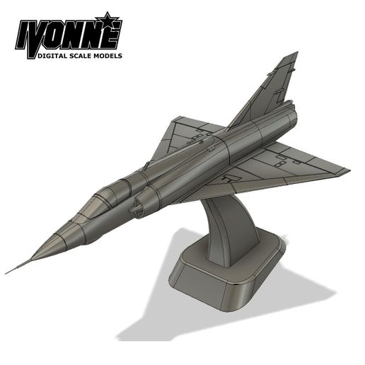 Mirage III 1 64 v6.jpg Mirage III Combat Aircraft 1:64 Scale Model