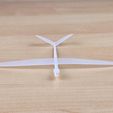 20231108_155645.jpg Small Indoor Glider V-Tail Airplane