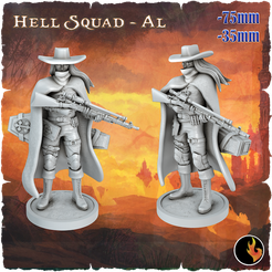 Al_original.png 3D file Hell Squad AL - Dark Fantasy Minis・Design to download and 3D print