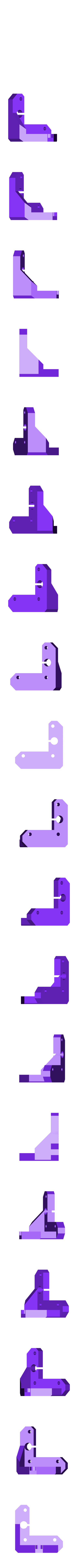 Z-AXIS-BOTTOM-LEFT-V2.stl EINE GESCHICHTE ÜBER DEN BAU EINES 3D-DRUCKERS