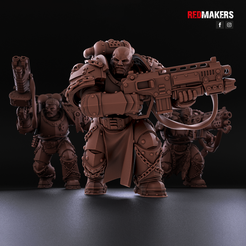 A1.png 3D file Sergeant – Space Knights - Single weapons.・3D printing template to download