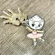 Image-6.jpg ballerina cappuccina keychain, Italian Brainrot