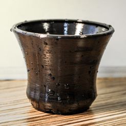 photo-2.jpg STL file Round Bonsai Shohin Mame Pot・3D print model to download