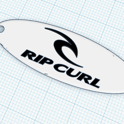 Screenshot_1.png STL file KEYCHAIN/KEYCHAIN RIP CURL SURFBOARD・3D printing template to download