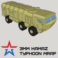 3mm-KAMAZ-Typhoon-MRAP.jpg 3mm Modern Russian Army Vehicles