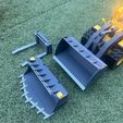 Vulcan-350-Attachments.jpg Vulcan 350 1/32 Scale RC Wheel Loader