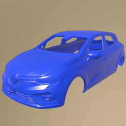 b29_013.png STL file Renault Clio 2020 PRINTABLE CAR BODY・3D printable design to download