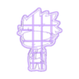 SATO1.stl STL file PACK 4 - SATORU GOJO COOKIE CUTTER JUJUTSU KAISEN・3D print object to download