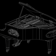 True-black-2.png Fully Functional Grand Piano