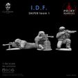 IDF-SNIPERS1-1.jpg IDF SNIPER Team 1 – 1/56 scale