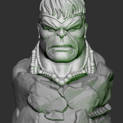 ZBrush-Document09.jpg Hulk on Throne