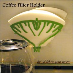 filter_holder_title_Lt.jpg Fichier STL Coffee Filter Holder・Design pour imprimante 3D à télécharger