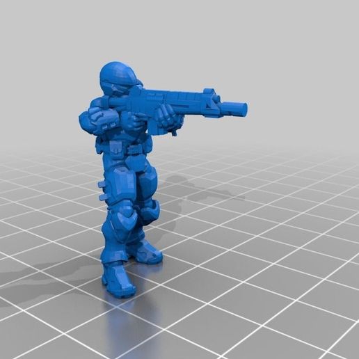 Overwatch Talon Troop Miniatures 3D model