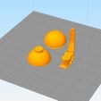 slicer.jpg STL file Hand Grenade Container Key chain・3D printing template to download