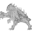 2020-03-28 20_34_13-Window.png 3D file Drakolisk (Variants 1&2)・3D printable model to download
