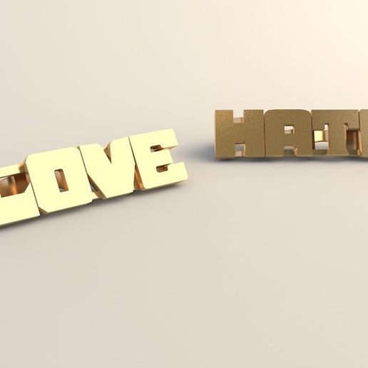 the film Brass Knuckles/Rings "Do the Right Thing" by Spike Lee - 3D model önizlemesi