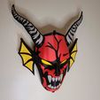 Side.jpg HellFire Club wearable mask with wall hanger