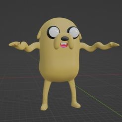 7fcca0fe-5b73-4866-b97c-79bff13a6b26.jpg Fichier STL Jake Adventure Time・Objet pour impression 3D à télécharger