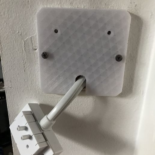 Download STL file Netatmo relay support on recessed electrical box • 3D print template ・ Cults