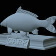 carp-statue-31.png fish carp / Cyprinus carpio statue detailed texture for 3d printing