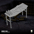6.png Armory Table Playset 3D printable files for Action Figures