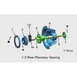 1-1-2-Rr-Planet-Parts.jpg Turboprop Engine, for Business Aircraft, Free Turbine Type, Cutaway