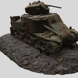 1.png Destroyed M3 Lee Medium Tank (US, WW2)